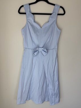 NWT Rock Steady Vintage Scalloped Bow Midi Dress Dainty Feminine Y2K 90’s